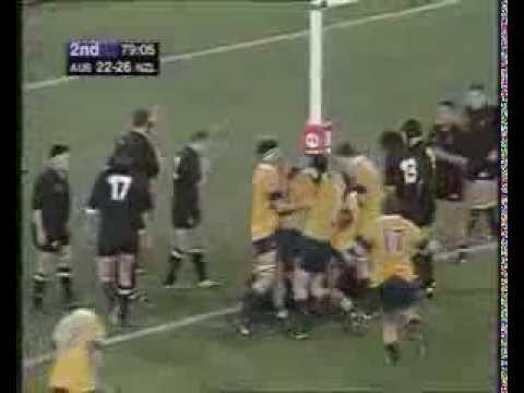Wallabies snatch victory over All Blacks in 2001