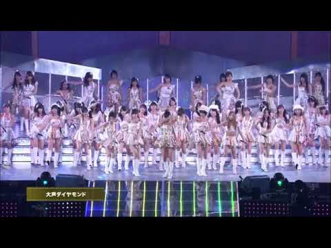AKB48 - Oogoe Diamond  @Maeda Atsuko no Namida Sotsugyou Sengen! in Saitama Super Arena 2012