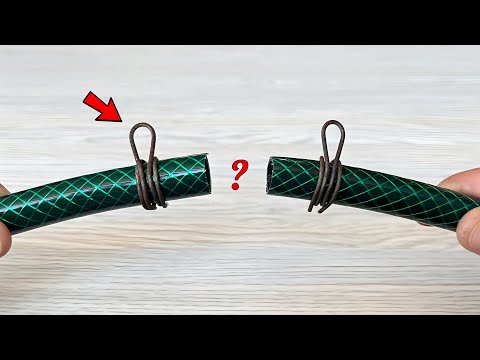 Why didn't I know this trick before? How to Fix a Broken Hose Leaking Water | 3 tricks