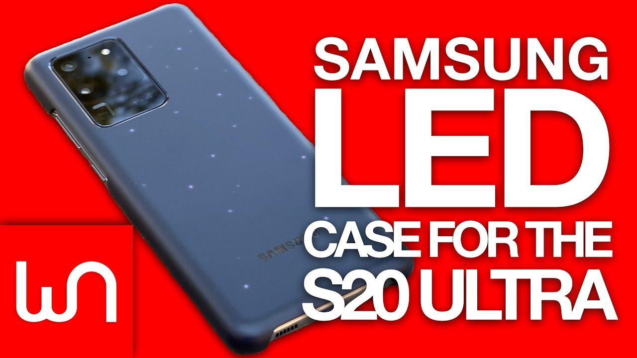 Samsung LED Case For Galaxy S20 Ultra 5G Unboxing!
