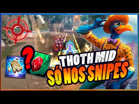 Só snipada diferenciada! WHAAT | Thoth Gameplay, SMITE BR