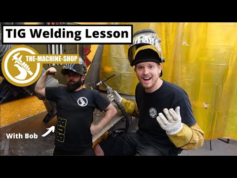 TIG Welding Lesson at The Machine Shop Hinckley - Fabrication - How To