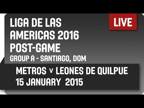 Metros (DOM) v Leones (CHI) Post-Game - Group A -  2016 DIRECTV Liga de las Américas
