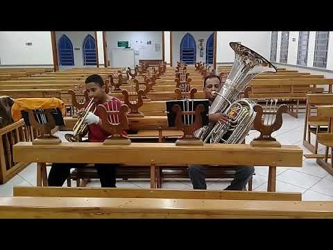 HINO 259 CCB HINÁRIO 5 / NA AULINHA DE MÚSICA / TROMPETE E TUBA KING.