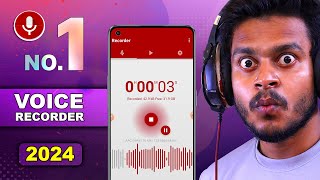 🎙️Best Voice Recorder for Android in 2024 | Noise Cancellation | High Quality Voice Recording app