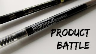 Product Battle | Loreal Brow Stylist Definer vs Maybelline Eyestudio Brow Precise Micro Pencil