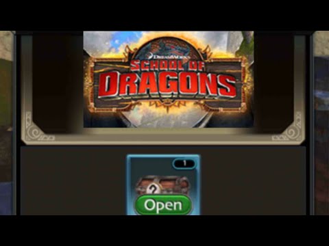 Gold Mystery chest- School of Dragons