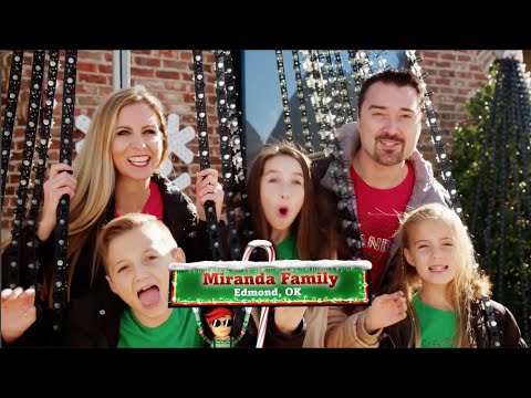 Meet the Miranda Family featured on ABC's THE GREAT CHRISTMAS LIGHT FIGHT 2019 (Oklahoma)