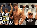 Bästa övningarna för axlar! Tränar axlar på gymmet! - Tränar som en bodybuilder!