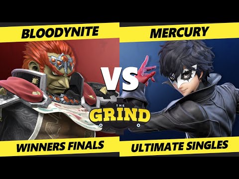 The Grind 125 Onine Winners Finals - Bloodynite (Ganondorf) Vs. Mercury (Joker) Smash Ultimate - SSB