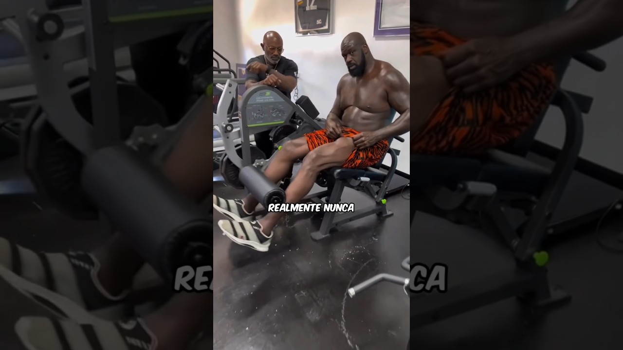 O LEBRON JAMES BRIGOU COM O SHAQ