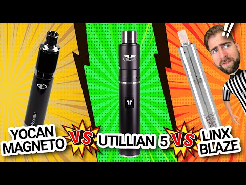 Utillian 5 vs Linx Blaze vs Yocan Magneto Comparison Review