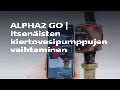 ALPHA2 GO kiertovesipumppujen vaihtaminen}