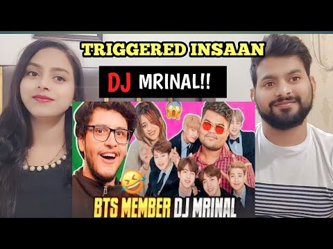 Triggered Insaan - I Faced Off Against BTS Member DJ Mrinal -Tea with Triggered Ep. 3 | Reaction!!