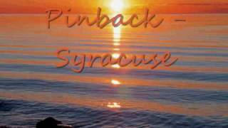Pinback - Syracuse