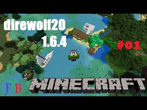 #01 Direwolf20 1.6.4 Minecraft Let's Show  [German/HD]