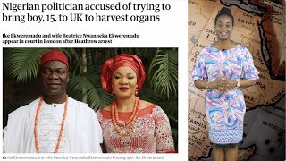 Nig. Senator Ekweremadu Arrested In UK For Organ Trafficking; Malawi Vice President Fired; Ethiopia