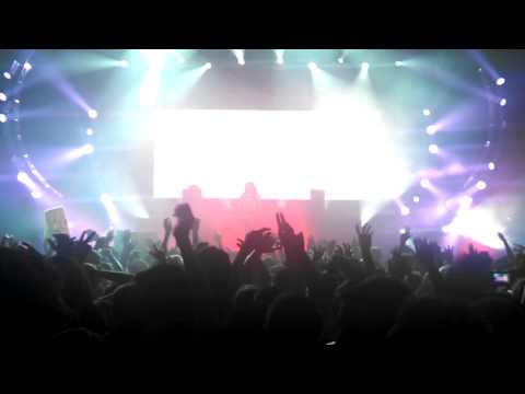 Steve Aoki & Knife Party - Piledriver (New Song) live @ The Congress 12/15/12