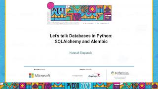 Talk: Hannah Stepanek - Let's talk Databases in Python: SQLAlchemy and Alembic