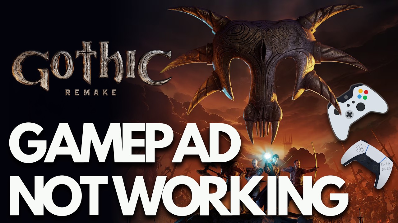 Gothic 1 Remake: Gamepad / Controller Not Working / Not Detected on Steam PC🎮
