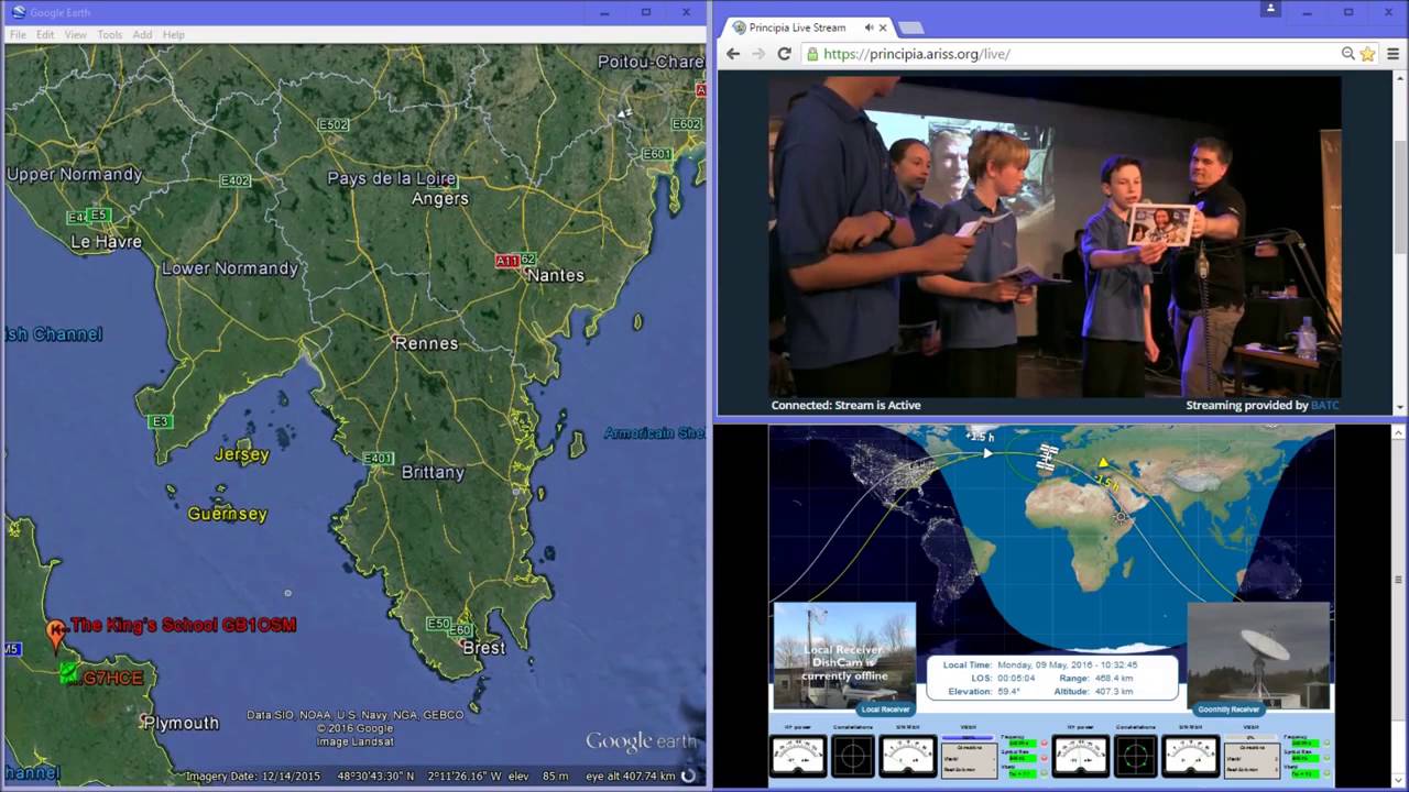 Talking to tim peake from our school thumbnail