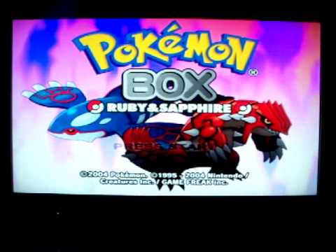 Pokémon Box : Rubis & Saphir GameCube