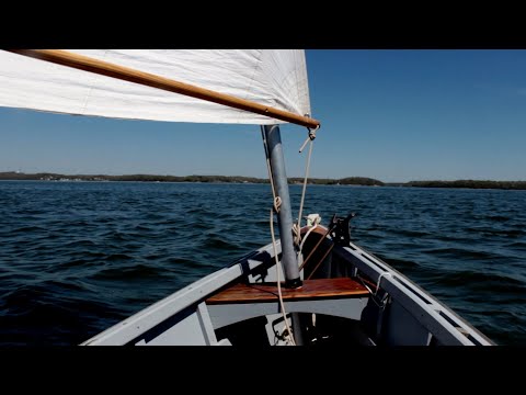 The First Sail of 2023: My DIY Wooden Skiff