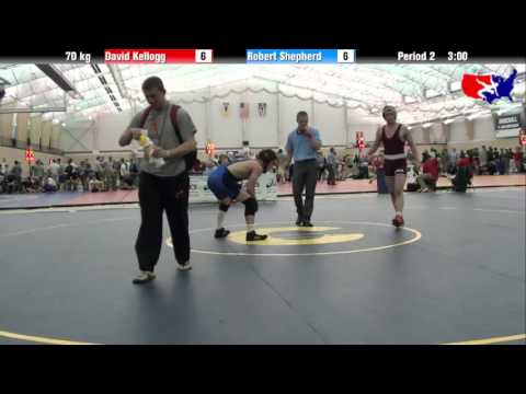 David Kellogg vs. Robert Shepherd at 2013 ASICS University Nationals - FS