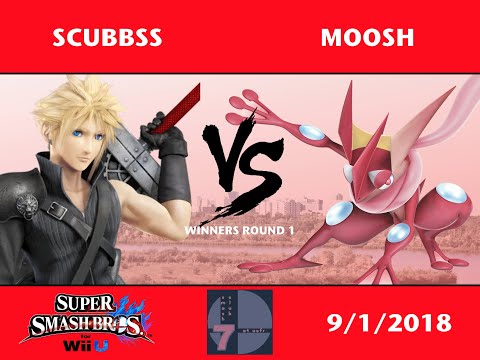 YQR#7 Smash 4 Singles - Scubbss (Cloud) vs Moosh (Greninja, Corrin)
