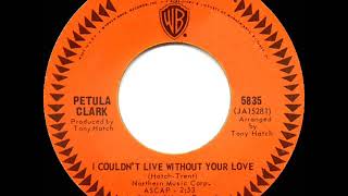 1966 HITS ARCHIVE: I Couldn’t Live Without Your Love - Petula Clark (mono 45)