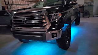 LED Glow kit on 2018 Tundra