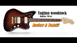 Video thumbnail for Review & Teste Tagima TW 61 Woodstock series by Netto Figuerôa