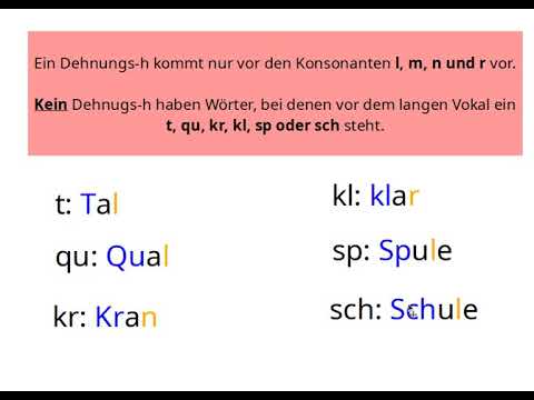 GS am Rosenbusch Lernvideos - Dehnungs-h