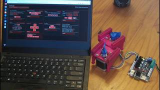 OnStepX web configuration and stepper driver test on the FYSETC E4 board