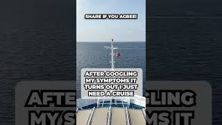 After a googling my symptoms, turns out I just need a cruise #fallintoshorts