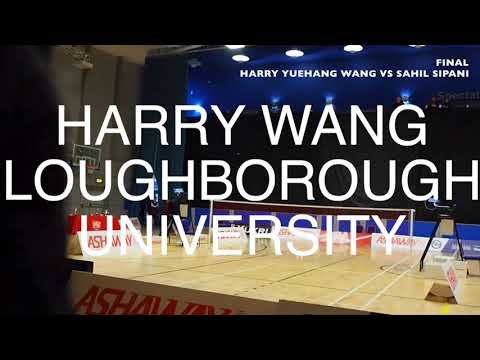 2018 BUCS Badminton Individual Championship - Harry Yuehang Wang