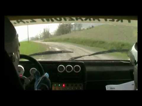 camera car Guglielmetti- Dallavalle 3°rally le strade dei mulini 2010