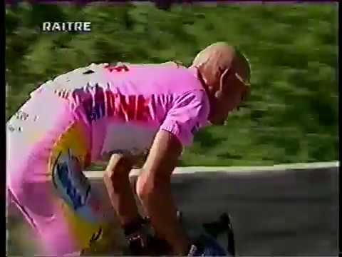 LA VITTORIA DI PANTANI A MADONNA DI CAMPIGLIO  1999