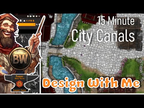 Design With Me: Start-to-Finish Foundry VTT Map Making - June 2024