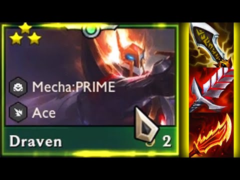 Draven is BACK! Full Crit 3 Star 5 Mecha PRIME | TFT Set 8