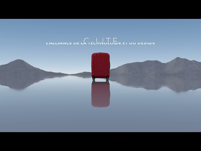 C-Lite Valise à 4 roues 55cm video 2