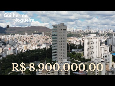Um dos MAIORES e MELHORES apartamentos a venda em Belo Horizonte por R$8.900.000,00 - Citta Giardino