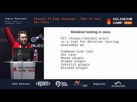 Silence of Code Coverage – Time to Test the Tests (Evgeny Mandrikov, France) [RU]