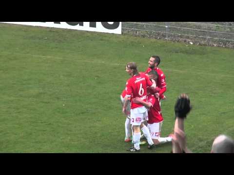 Branka na 0:2 v utkání FK Bohemians - FK Pardubice