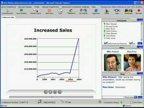 WebConference.com Free Web Conference Video Conferencing