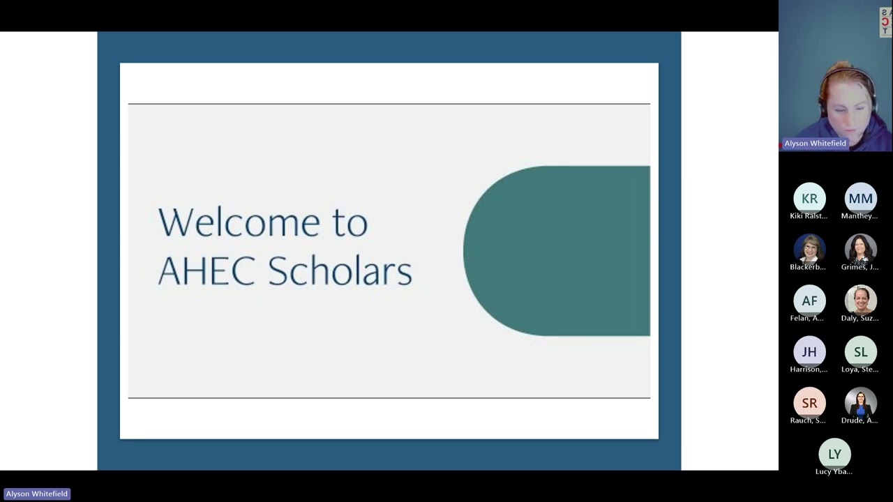 2025 Spring Seminar Series Presents: AHEC Scholars