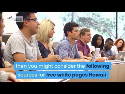 White Pages Hawaii