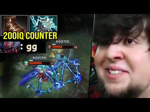TECHIES OFFLANE 200IQ NEW META Counter vs Broodmother 7.31