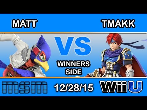 MSM 30 - Matt (Falco) Vs. Tmakk (Roy) Winners Side - Smash Wii U