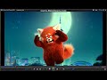 Opening To Turning Red 2022 DVD With FP English 5 1